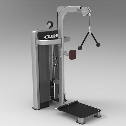 CURE 立式二头三头训练器力量训练器健身房专用 C505