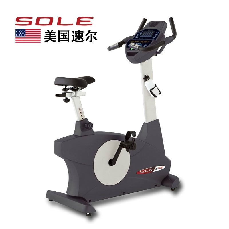 美国sole速尔B900商用自发电立式健身车 